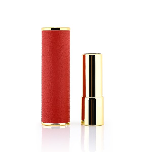 PU Cover Round Lipstick Tube