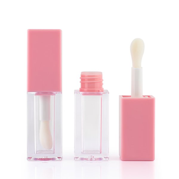 Pink Cap Lip Gloss Tube
